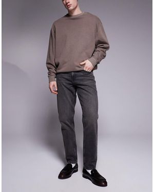 ASOS – schmal zulaufende jeans - Grau