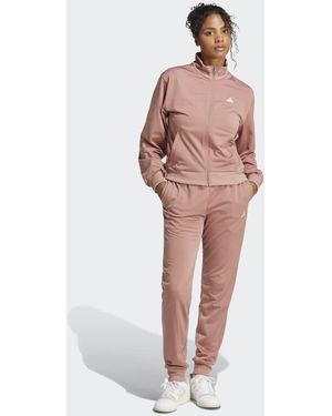 adidas Originals Essentials Feel Cosy Track Suit - Brown
