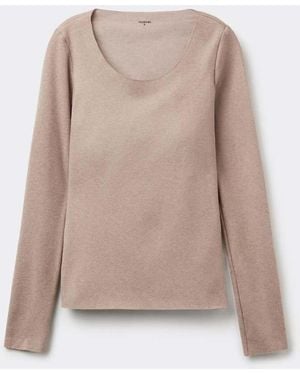 Tezenis Invisible Therm Top With Cups - Natural