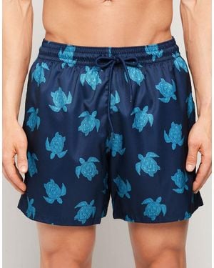Tezenis Printed Swimming Shorts - Blue