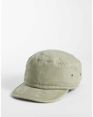 ASOS Washed Utility Cap - Green