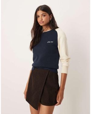GANT Colourblock Cotton Knit Jumper - Blue