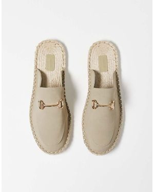 ASOS Mule Loafer Espadrilles - Natural