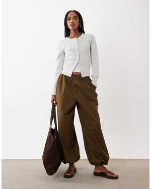 Cotton On Fluffy Knitted Cardigan - White
