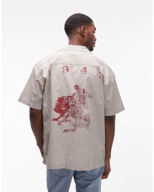 Wrangler Short Sleeve Resort Overshirt - Grey