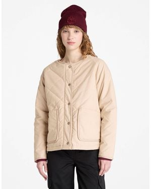 Timberland Bomber matelassé imperméable et robuste - peau - Neutre