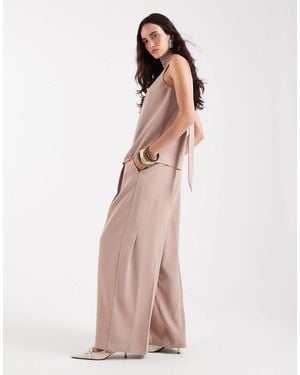 ASOS Tailored Relaxed Slouchy Pants - Pink