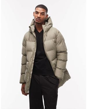 Rains 15210 Alta Longline Puffer Jacket - Gray