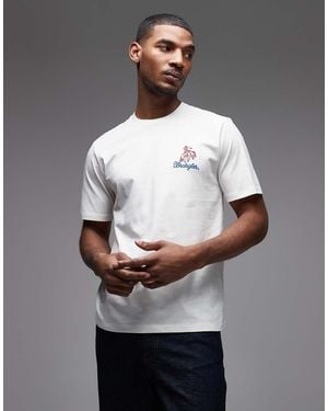Wrangler Embroidery Tee - Grey