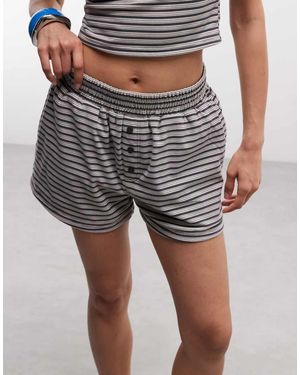 CERNUCCI Zachte Short - Grijs