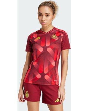 adidas Originals Maglia Da Trasferta Della Germania 2025 (Squadra Femminile) Bordeaux - Rosso
