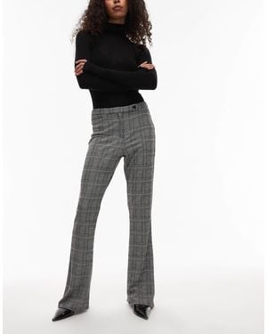 ASOS Jersey Tailored Flare Pants - Black