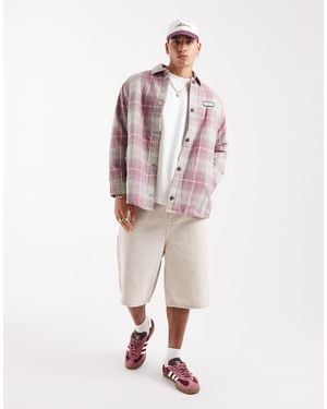 Quiksilver Uni Flannel Shirt - Pink