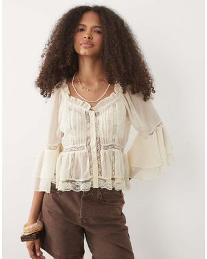 Miss Selfridge Blusa - Neutro