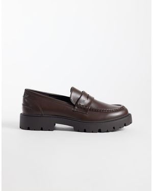 SEQWL Mocasines Chunky Marrones-Marrón - Multicolor