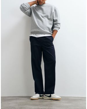 Only & Sons Fade Loose Fit Cotton Pants - Blue