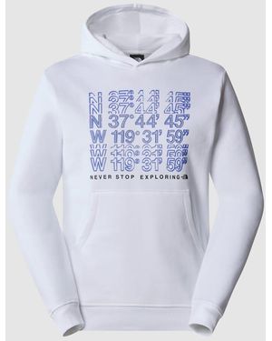 The North Face Sudadera Con Capucha Ss24 Coordinates De - Azul