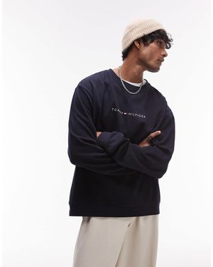 Tommy Hilfiger Plus – original – sweatshirt - Blau