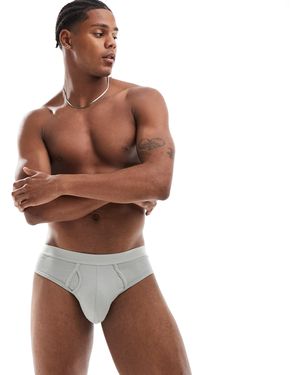 ASOS – capsule collection – gerippter slip - Braun
