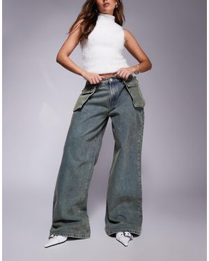 Liquor N Poker – weite jeans - Blau