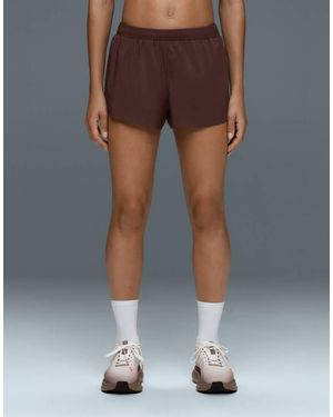 Oysho 6cm Low-rise Technical Shorts - Brown
