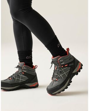 Regatta Samaris Iii Technical Waterproof Mid Walking Boots - Black