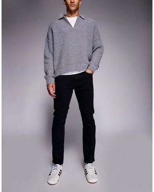 BOSS Delaware Slim Fit Jeans Dark - Grey