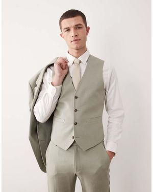 ASOS Suit Waistcoat - Natural