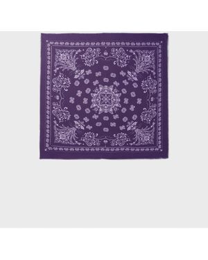 Stradivarius Cashmere-Effect Scarf - Purple