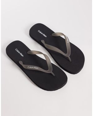 Calvin Klein Flip Flops - Black