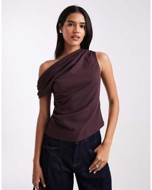 New Look Draped Top - Purple