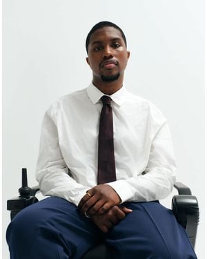 ASOS Regular Fit Smart Shirt - Blue