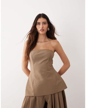 ARRANGE Bandeau Top - Brown