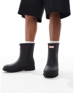 HUNTER – downpour – gefütterte unisex-gummistiefel - Schwarz