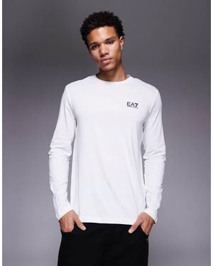 EA7 Armani Training Long Sleeve T-Shirt - Grey