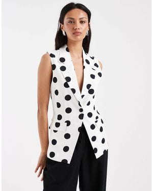 ONLY Gilet - Blanc