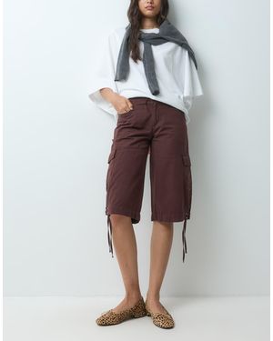 Miss Selfridge Cargo Capribroek - Bruin