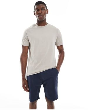 Paul Smith Zebra Logo Chino Shorts - Blue