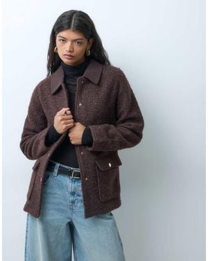 ONLY Borg Jacket - Blue