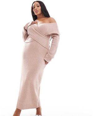 Pretty Lavish Curve Vestito - Rosa