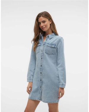 Vero Moda Denim Dress - Blue