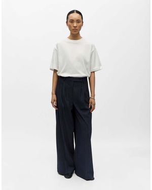 Object Wide-Leg Trousers - White