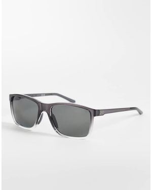 Under Armour Sunglasses Under Armour Hustle Xl Rectangular Sunglasses With Lenses - Metallic