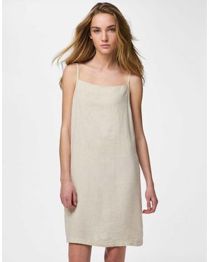 Pieces – minikleid - Natur