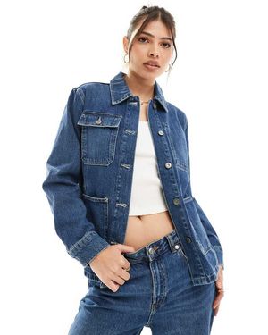 Superdry Denim Chore Jacket - Blue