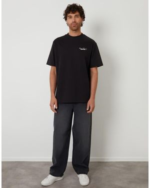 Threadbare Baggy Fit Jeans - Black