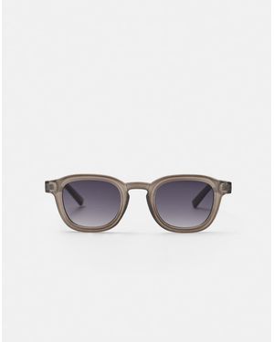 Pull&Bear Zonnebril Van Hars - Bruin