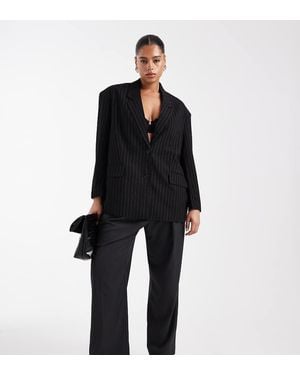 Noisy May Oversize Blazer - Black