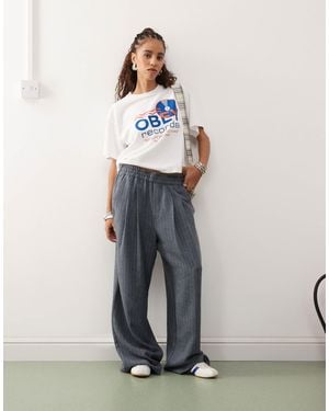 Collusion Relaxed Pull On Trousers - Grey
