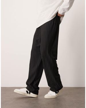 ASOS – baggy-hose - Schwarz